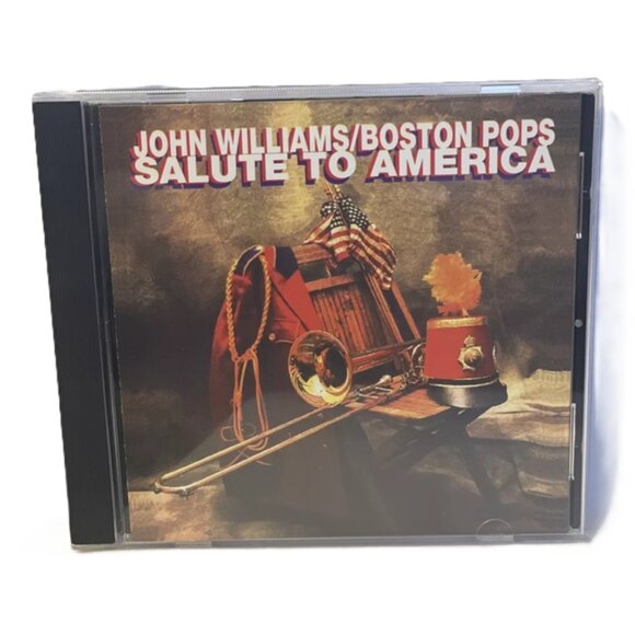 John Williams/Boston Pops Salute To America (CD, 1996) Polygram Special Markets - Picture 1 of 6